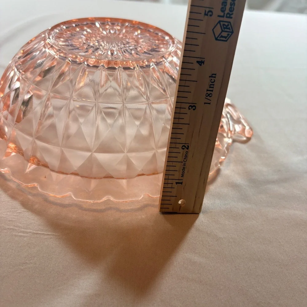 Indiana Glass Miss America Pink Depression Glass Serving Bowl 10
